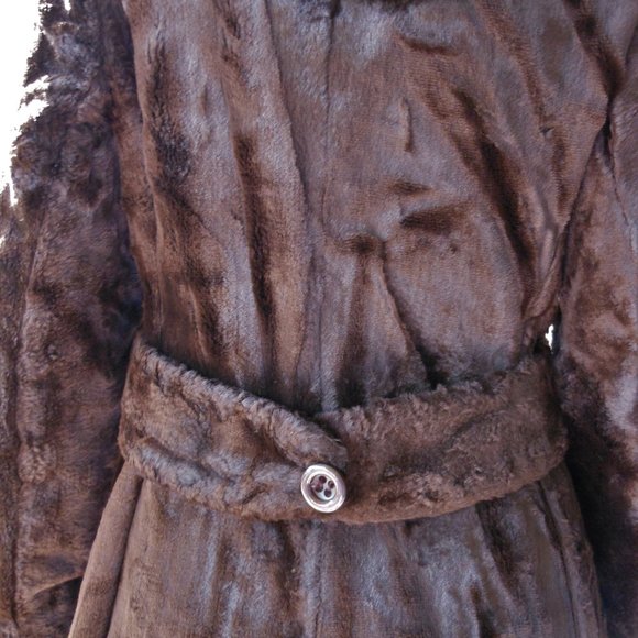 💕VINTAGE DEBBI ROBERT Ltd. Hooded Coat - Picture 6 of 11